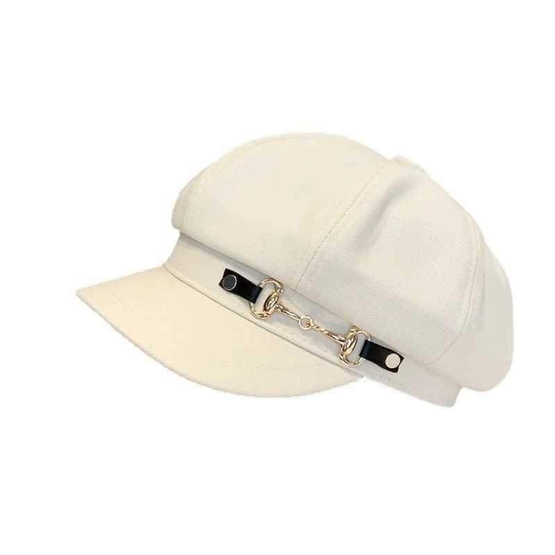 Women’s Octagonal Newsboy Cap – Stylish Korean-Style Beret Hat, Versatil showcase 8