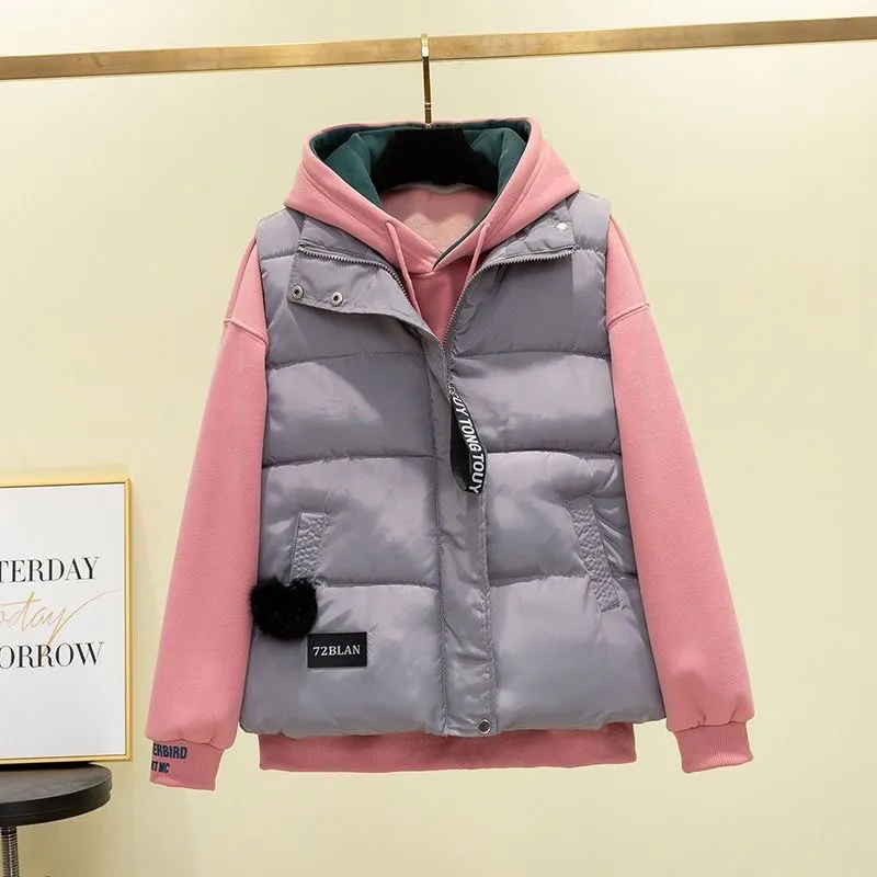 New Autumn/Winter Korean-Style Padded Vest – Short Thickened Sleeveless Quilted Jacket - Image 4
