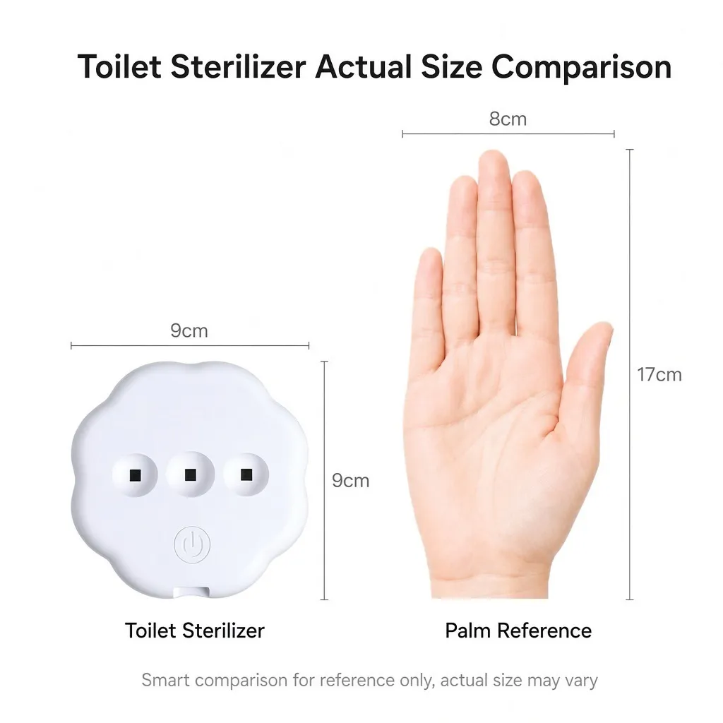 Smart UV Toilet Sanitizer – Automatic UV Disinfection & Odor Control Device with Motion Sensor for Home Bathrooms showcase 1