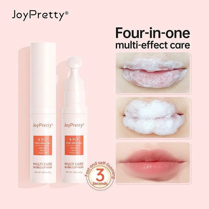 Bubble Lightening Dark Lip Balm Gloss Oil Exfoliation Makeup - Image 3