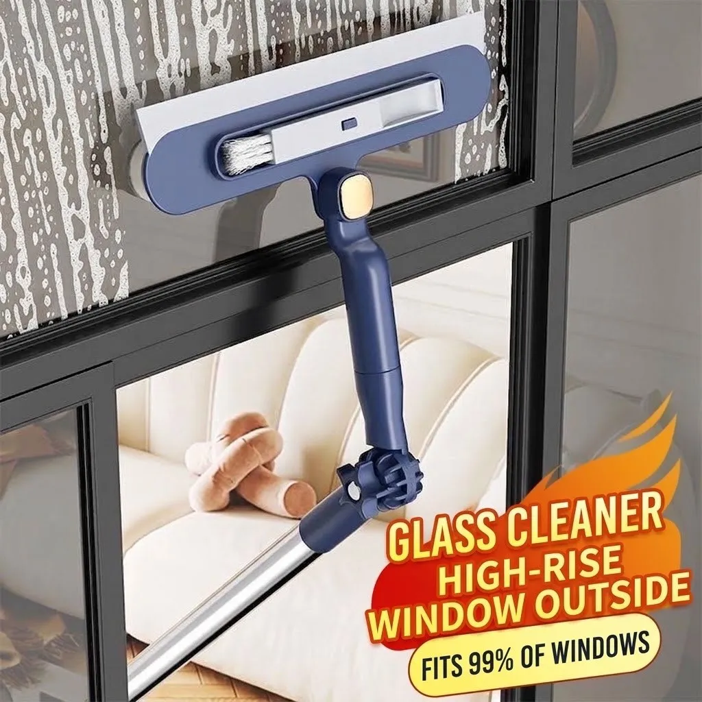 Double-Sided Glass Window Squeegee – High-Rise Window Cleaning Tool, Household Exterior Window Cleaner & Cleaning Set showcase 3