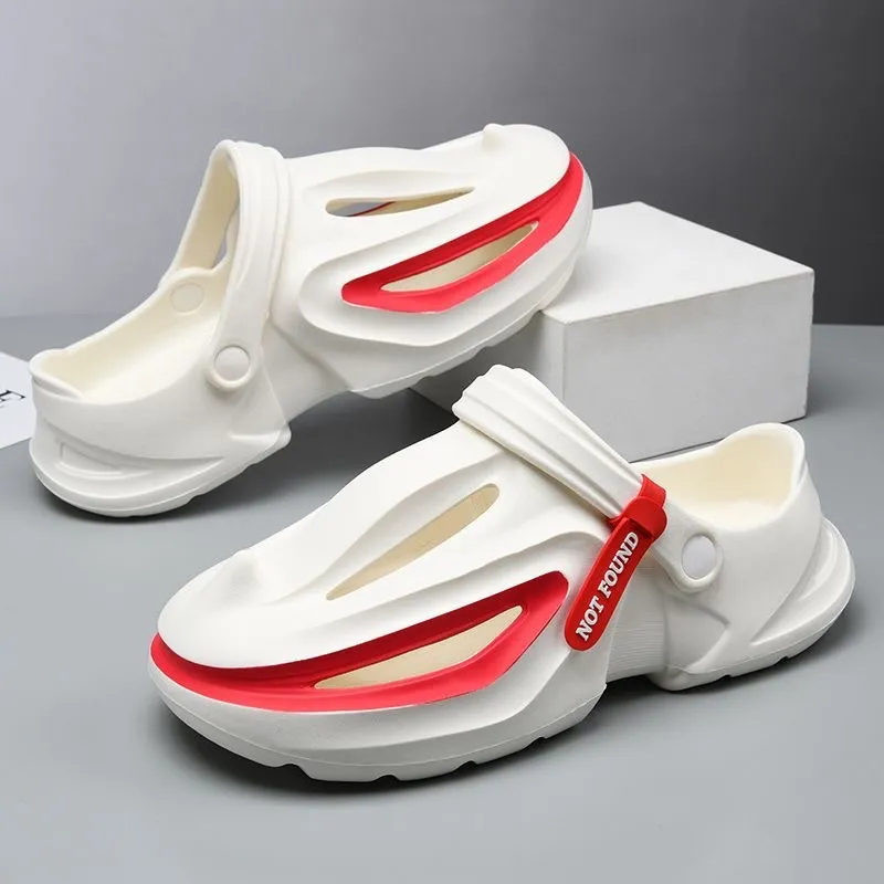 Men’s Clog Sandals – 2026 Summer Lightweight Thick-Soled Slip-On Shoes, Closed-Toe Non-Slip Casual Footwear for Outdoor & Work showcase 4