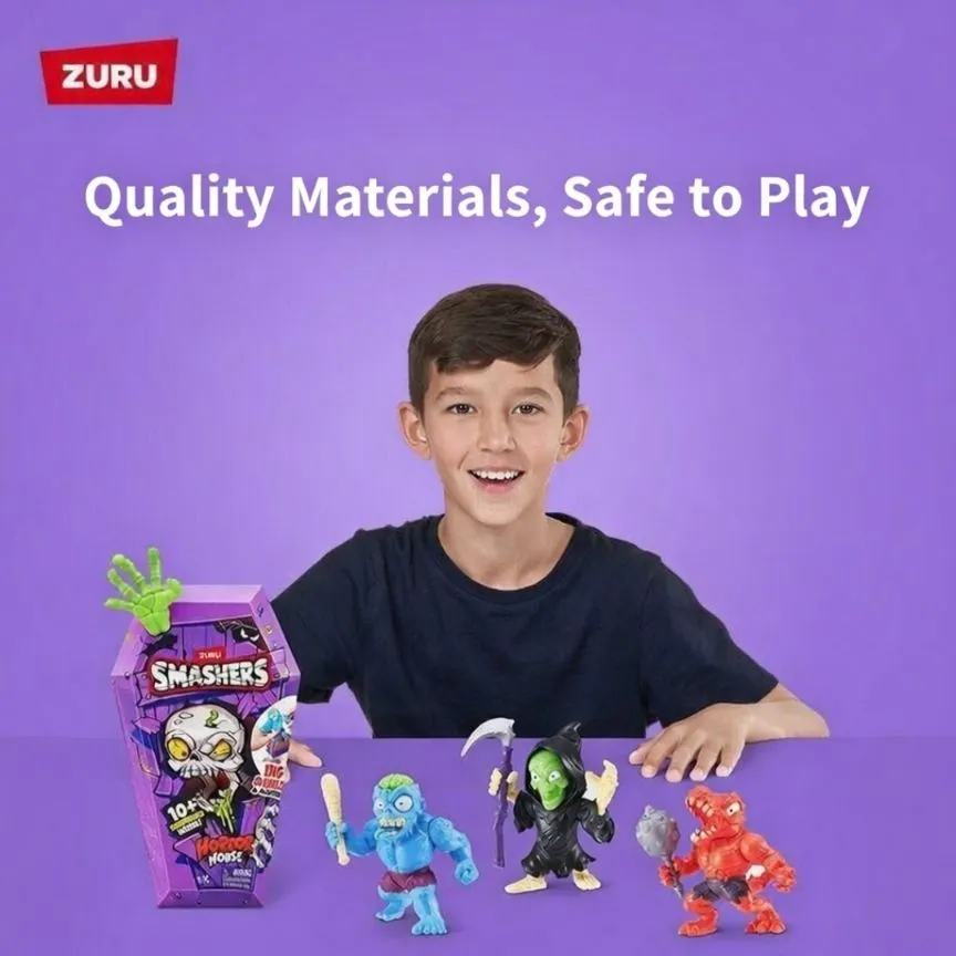 ZURU Smashers Dino Island Giant Epic Egg - Surprise Dinosaur Treasure Hunt with Slime & Sand - Interactive Mystery Unboxing Toy for Boys & Kids Birthday Gift thumbnail 5