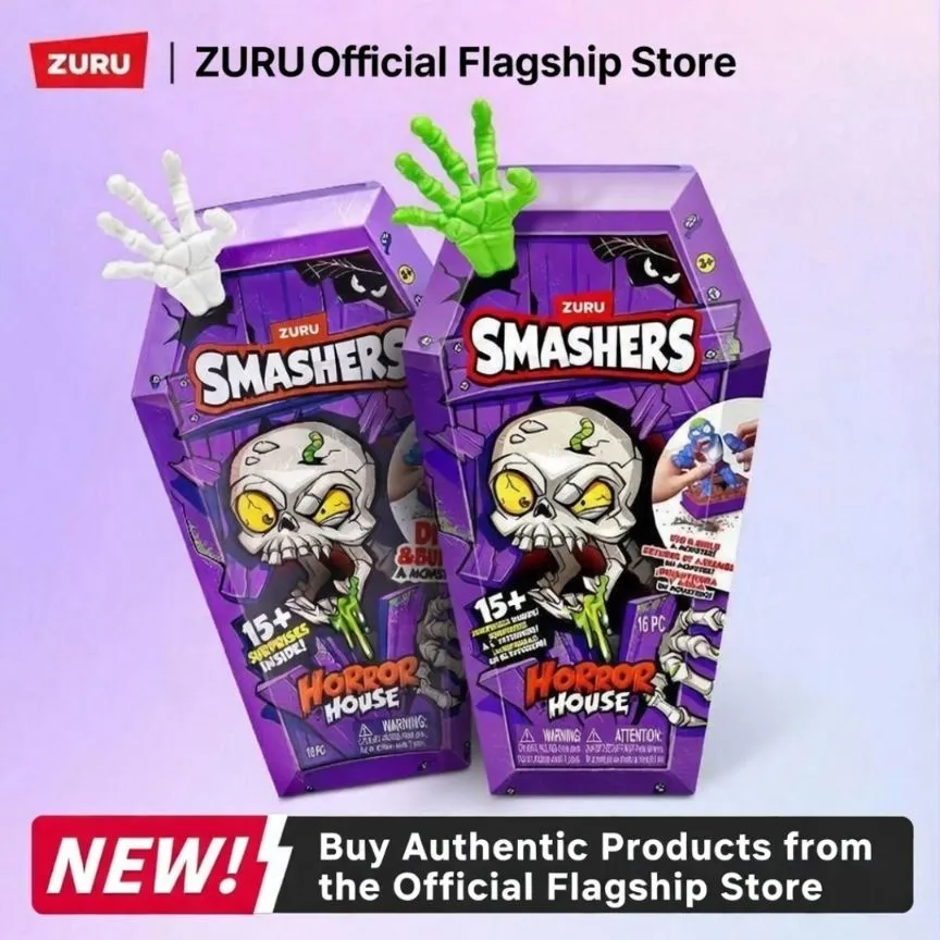 ZURU Smashers Dino Island Giant Epic Egg - Surprise Dinosaur Treasure Hunt with Slime & Sand - Interactive Mystery Unboxing Toy for Boys & Kids Birthday Gift thumbnail 1