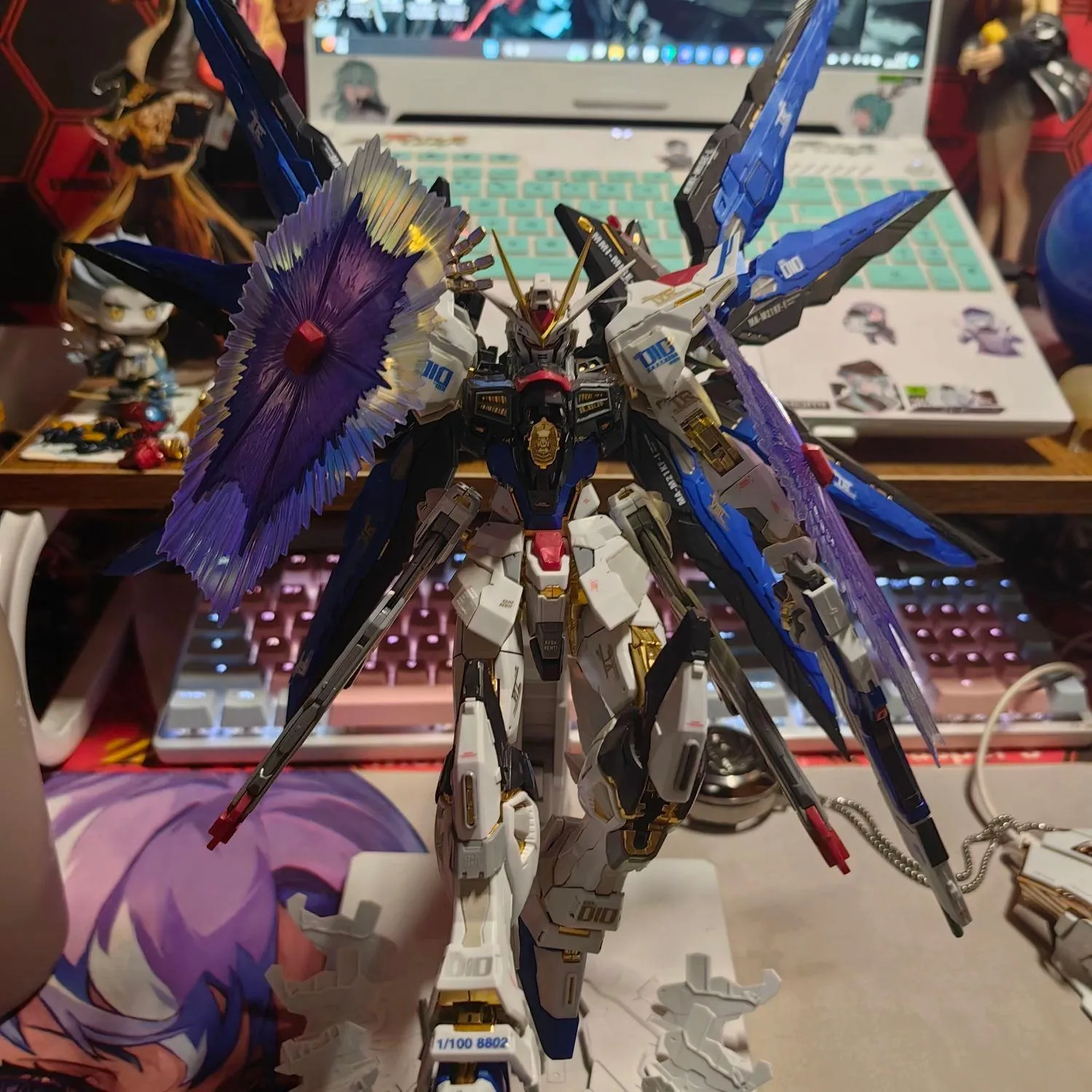 ​HG 1/144 Rising Freedom Gundam - SEED Freedom Movie Edition - High Grade Plastic Model Kit - Non-Blind Box Authentic Mecha Action Figure thumbnail 9