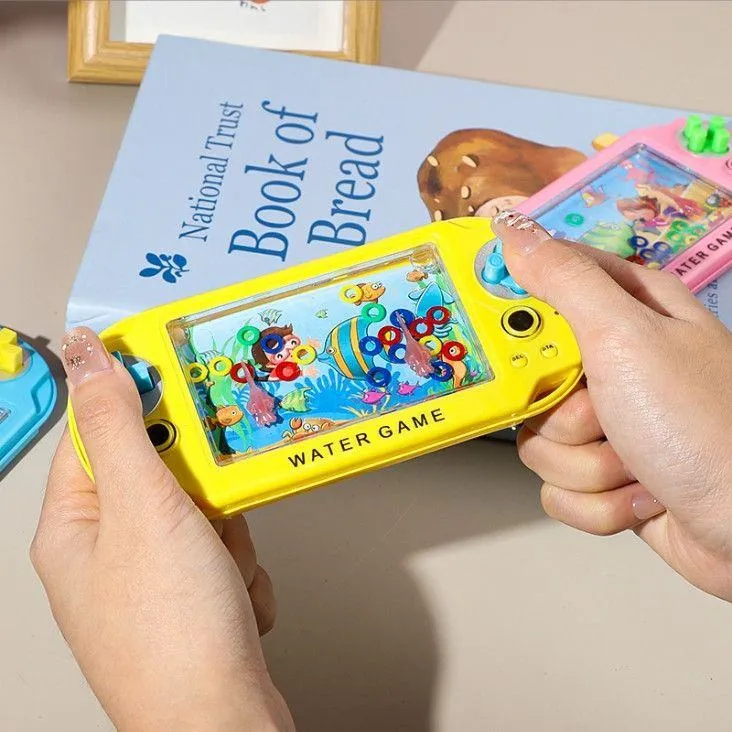 Retro Handheld Water Ring Toss Game - Large Ocean Theme Aquatic Play - Classic 90s Nostalgic Handheld Toy - Screen-Free Sensory Game for Kids & Adults thumbnail 2