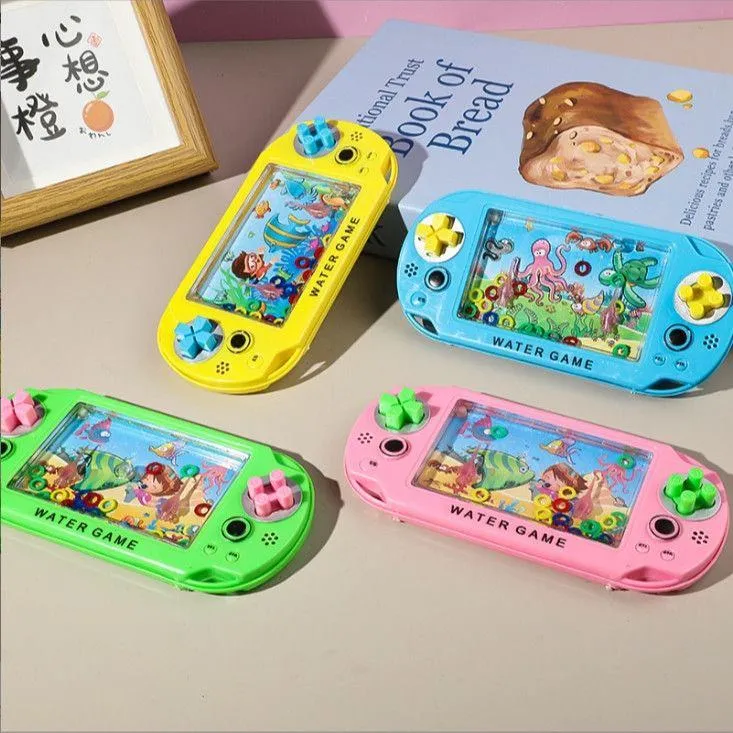 Retro Handheld Water Ring Toss Game - Large Ocean Theme Aquatic Play - Classic 90s Nostalgic Handheld Toy - Screen-Free Sensory Game for Kids & Adults thumbnail 4