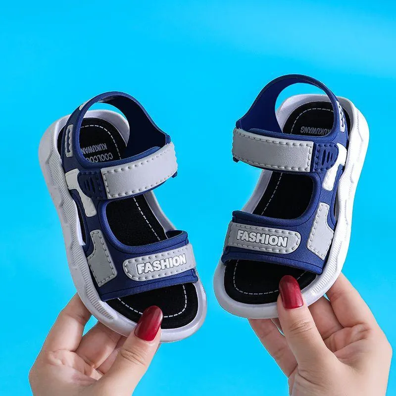 ​[2026 New] Kids Sport Sandals - Anti-Slip Soft Sole Beach Shoes for Boys & Girls - Durable Lightweight Summer Footwear with Adjustable Velcro Straps thumbnail 7