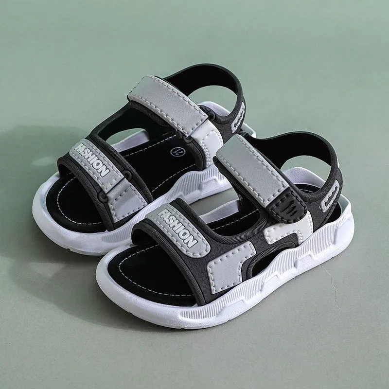 ​[2026 New] Kids Sport Sandals - Anti-Slip Soft Sole Beach Shoes for Boys & Girls - Durable Lightweight Summer Footwear with Adjustable Velcro Straps thumbnail 11