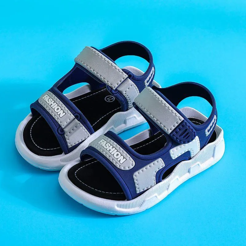​[2026 New] Kids Sport Sandals - Anti-Slip Soft Sole Beach Shoes for Boys & Girls - Durable Lightweight Summer Footwear with Adjustable Velcro Straps thumbnail 10