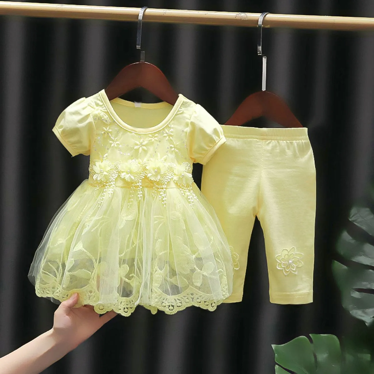 ​[2026 New] Little Princess Summer Dream Dress - Ultra-Aesthetic "Fairytale" Set for Girls 0-8 Years Old - Trendy & Cute Summer Outfit for Toddlers & Kids thumbnail 1
