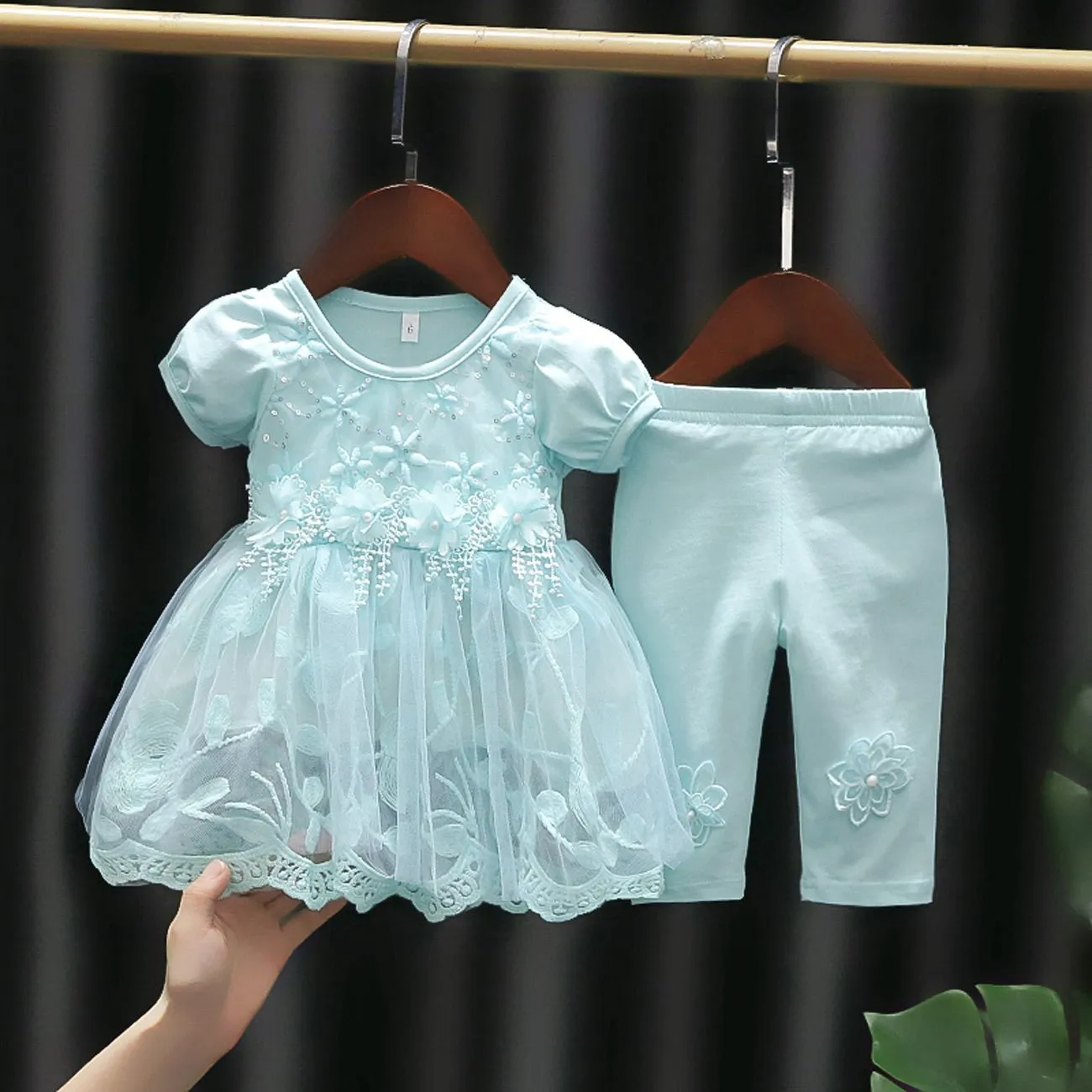 ​[2026 New] Little Princess Summer Dream Dress - Ultra-Aesthetic "Fairytale" Set for Girls 0-8 Years Old - Trendy & Cute Summer Outfit for Toddlers & Kids thumbnail 3