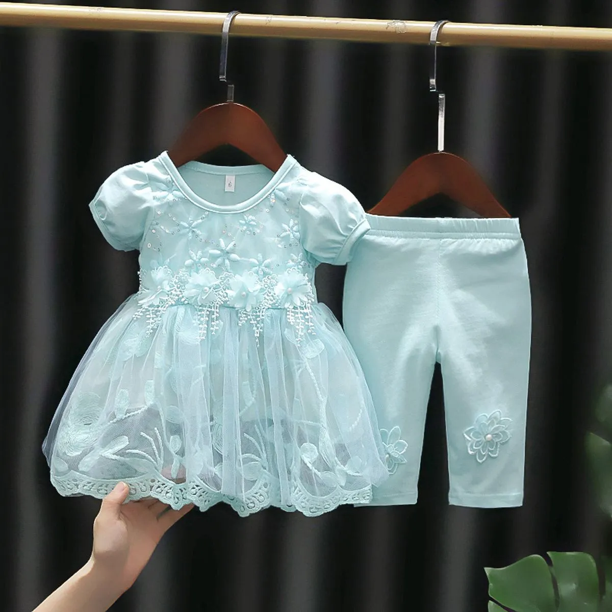 ​[2026 New] Little Princess Summer Dream Dress - Ultra-Aesthetic "Fairytale" Set for Girls 0-8 Years Old - Trendy & Cute Summer Outfit for Toddlers & Kids thumbnail 7