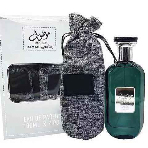MOUSUF Men’s Perfume – Classic Niche Arabian Fragrance from Dubai, Oud, Green Leaf & Woody Notes, Long Lasting