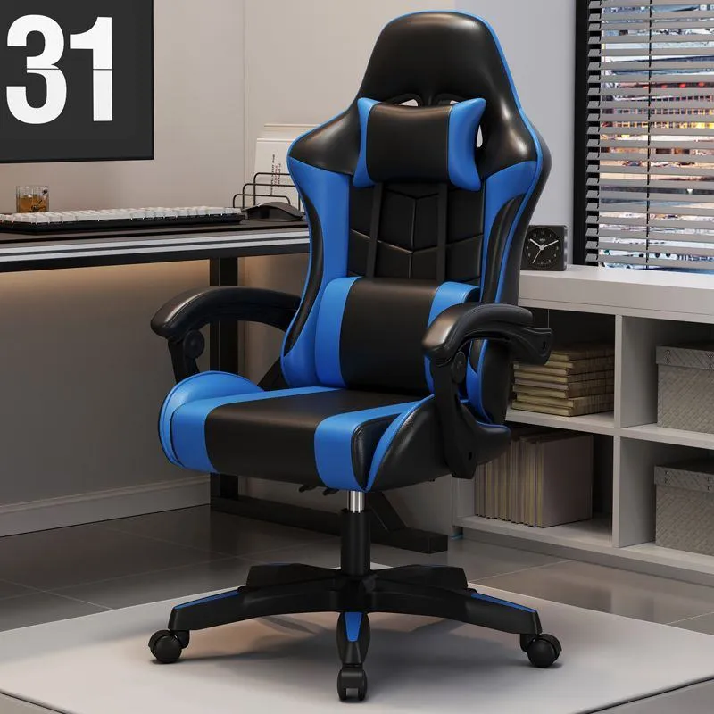 Ergonomic Gaming Chair Adjustable Reclining Computer Chair Comfortable Esports Office Swivel Chair for Home and Streamers thumbnail 2