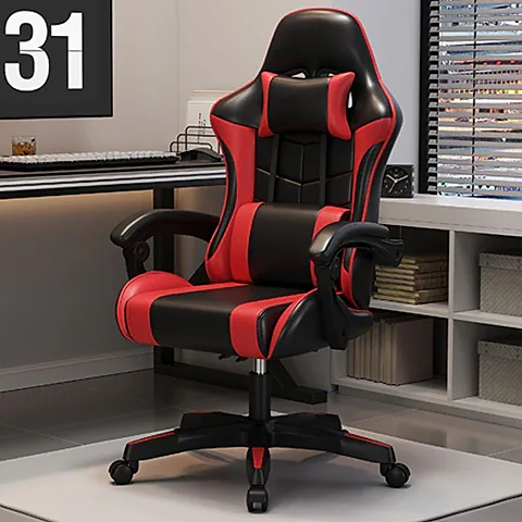 Ergonomic Gaming Chair Adjustable Reclining Computer Chair Comfortable Esports Office Swivel Chair for Home and Streamers