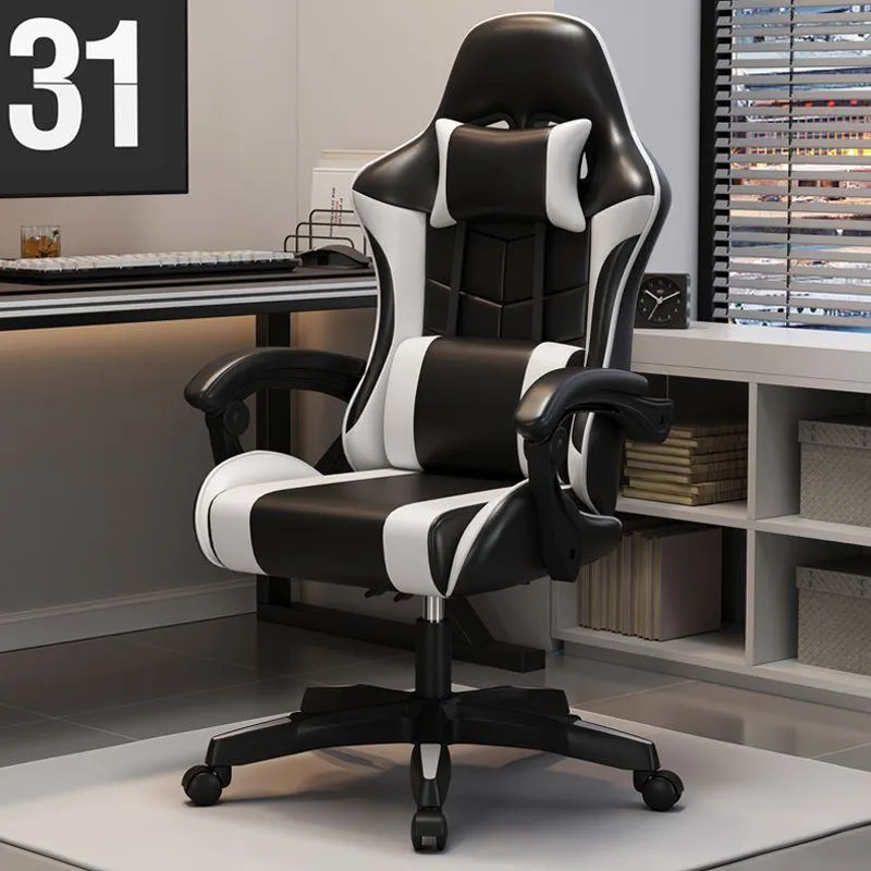 Ergonomic Gaming Chair Adjustable Reclining Computer Chair Comfortable Esports Office Swivel Chair for Home and Streamers thumbnail 4