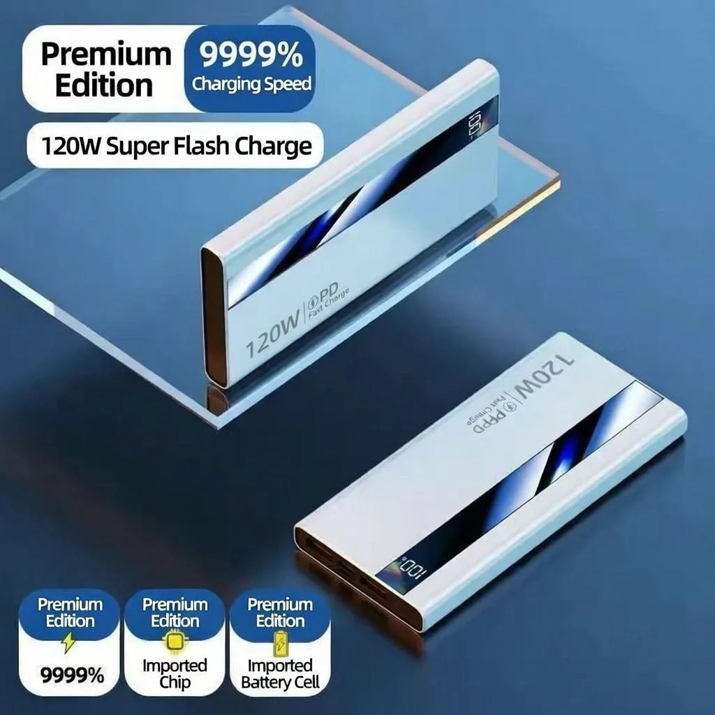 20000mAh Fast Charging Power Bank Ultra Slim Portable Charger Universal Mobile Power Bank for Smartphones