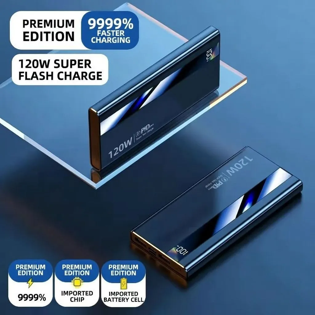 20000mAh Fast Charging Power Bank Ultra Slim Portable Charger Universal Mobile Power Bank for Smartphones thumbnail 2