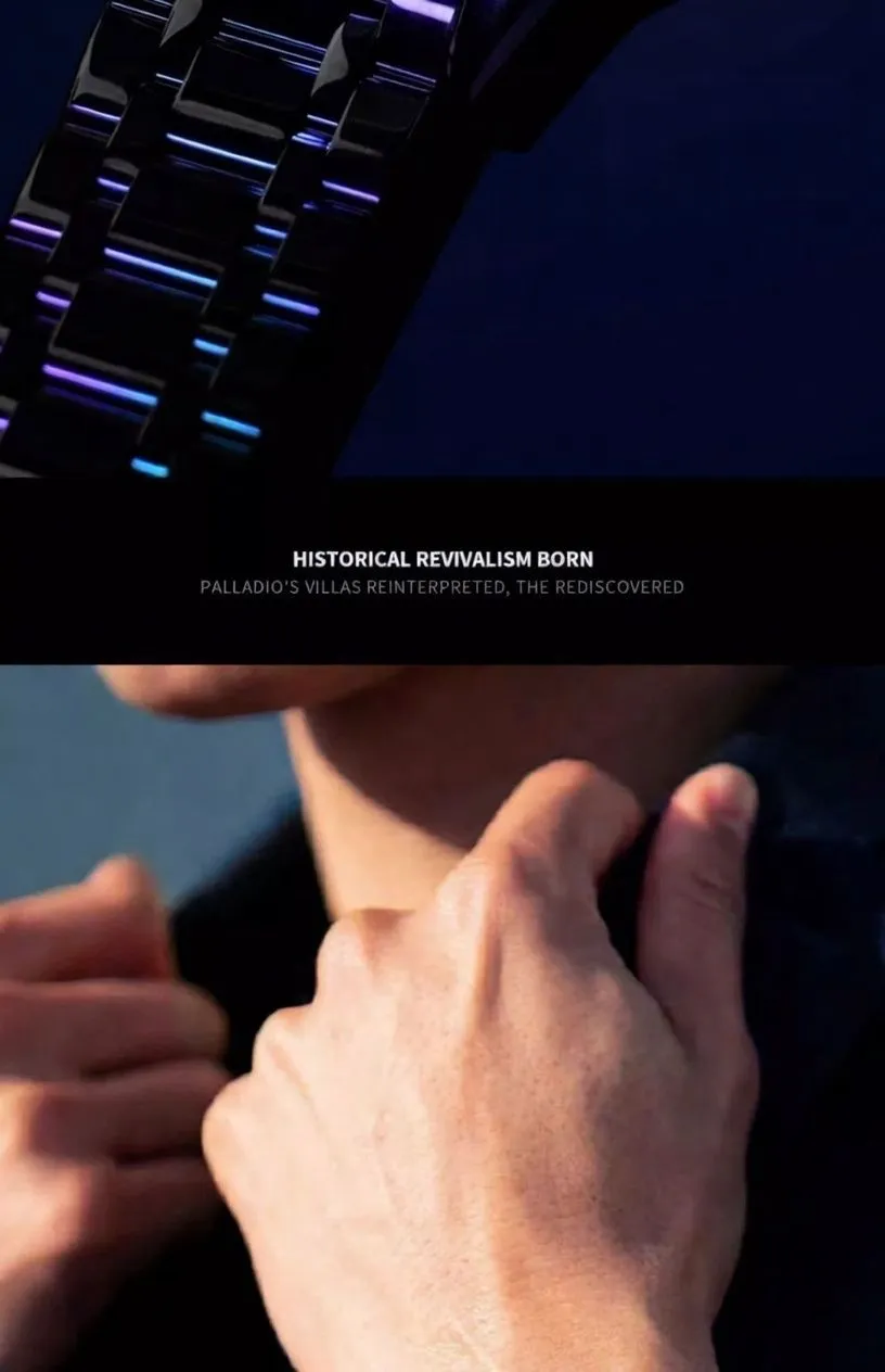 Swiss Imported Automatic Mechanical Men’s Watch Luxury Waterproof Stainless Steel Business High-End Wristwatch showcase 4