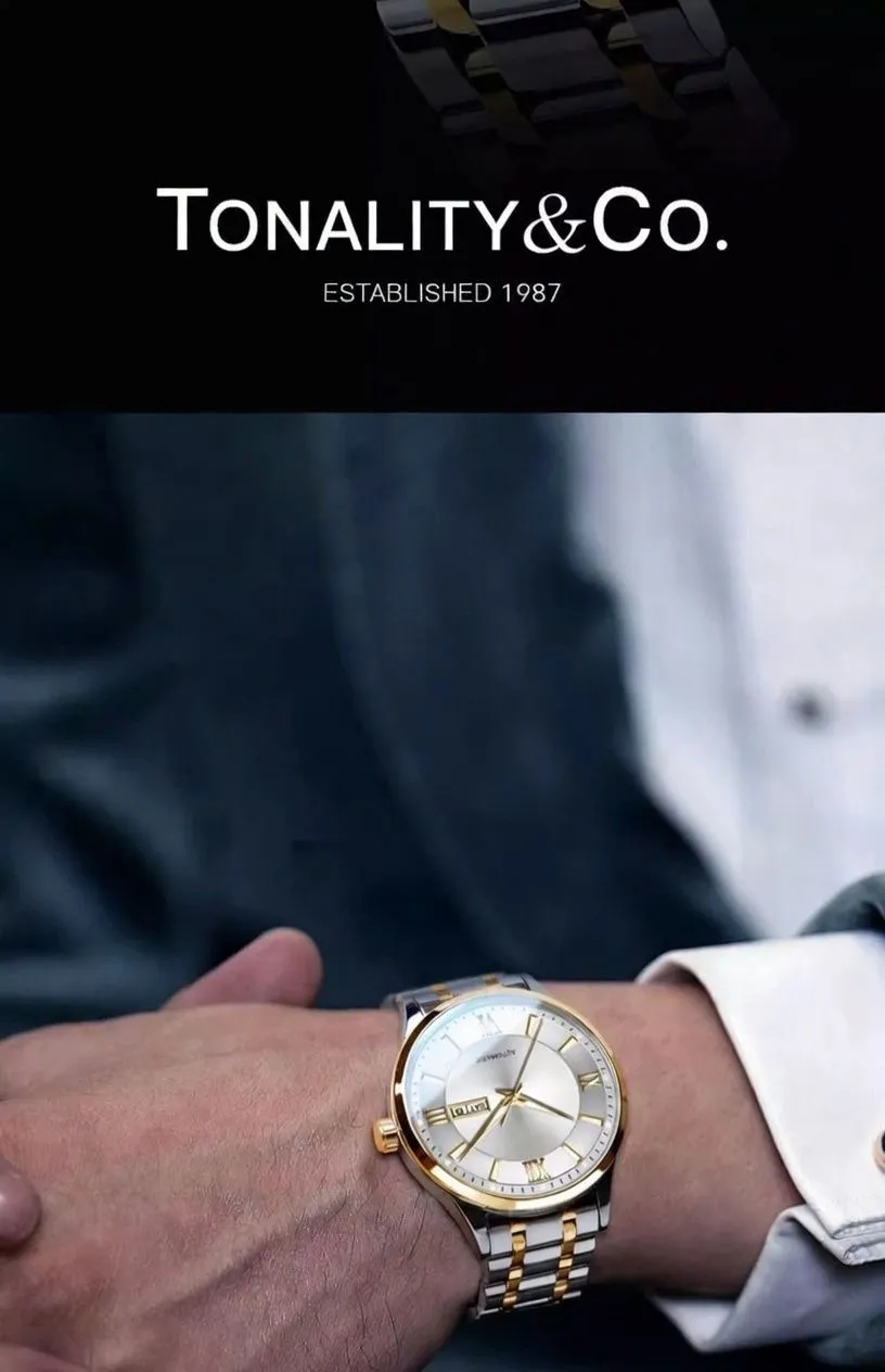 Swiss Imported Automatic Mechanical Men’s Watch Luxury Waterproof Stainless Steel Business High-End Wristwatch showcase 2