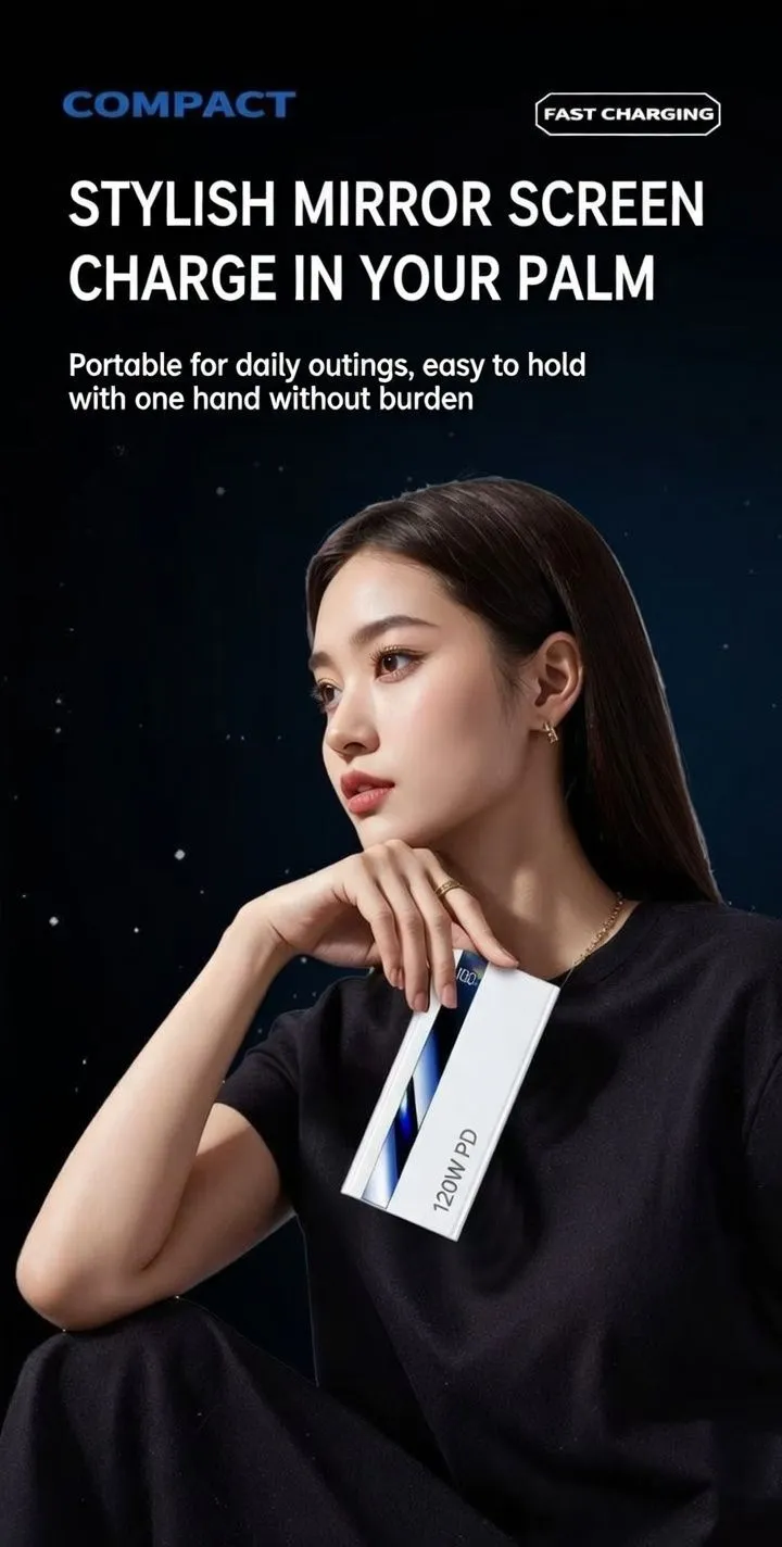 20000mAh Fast Charging Power Bank Ultra Slim Portable Charger Universal Mobile Power Bank for Smartphones showcase 5