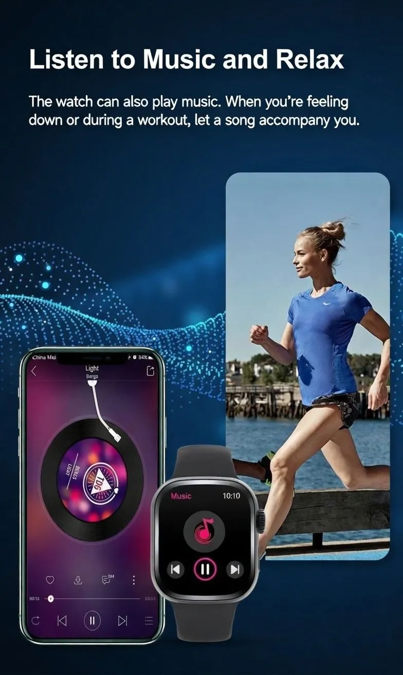 S10 S11 Smartwatch Bluetooth Call Fitness Tracker Dynamic Island Display Sports Smart Watch for Android and iPhone showcase 5