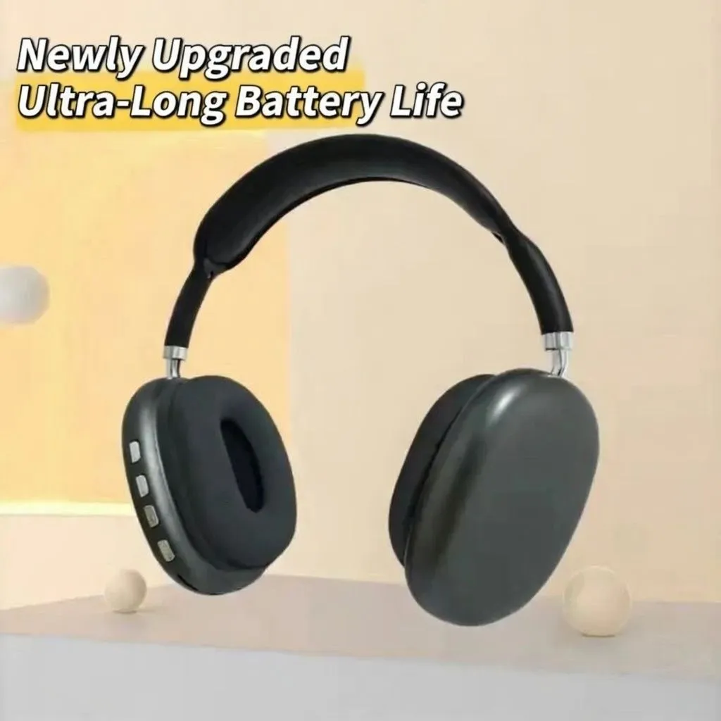 P9 Wireless Bluetooth Gaming Headset Over-Ear Noise Cancelling Headphones with Mic for iPhone Huawei Android thumbnail 3