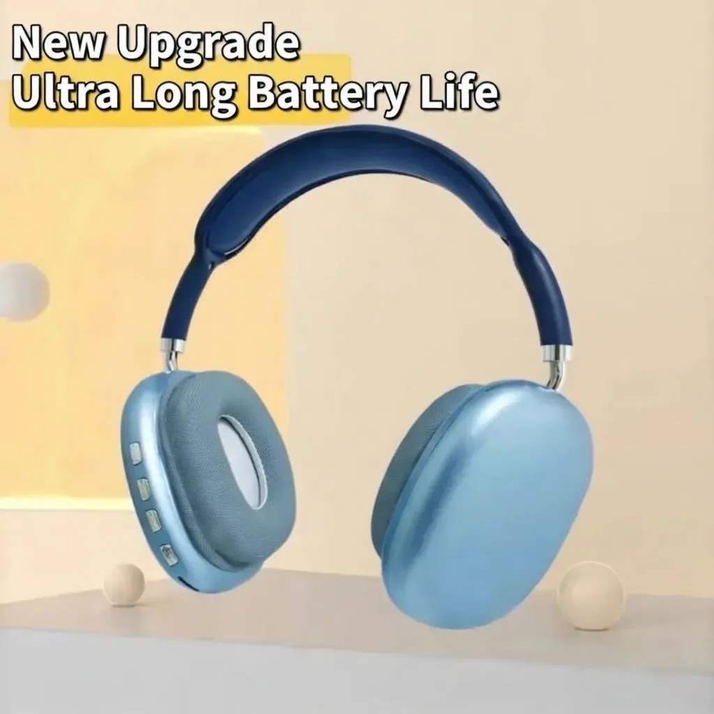 P9 Wireless Bluetooth Gaming Headset Over-Ear Noise Cancelling Headphones with Mic for iPhone Huawei Android thumbnail 5