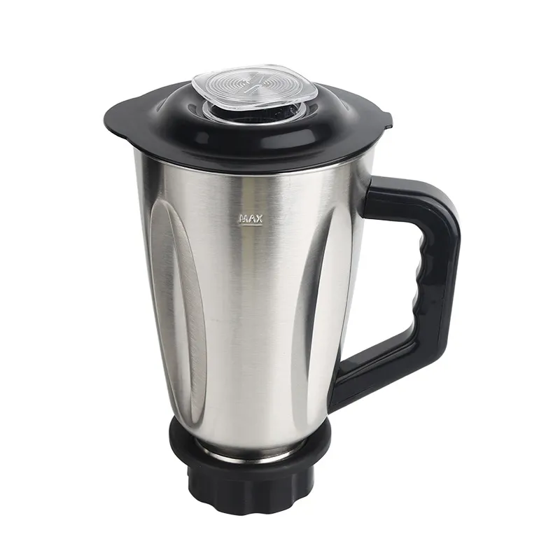 2-in-1 Multifunction Blender and Grinder Stainless Steel Juicer Mixer Food Processor with European Plug thumbnail 2