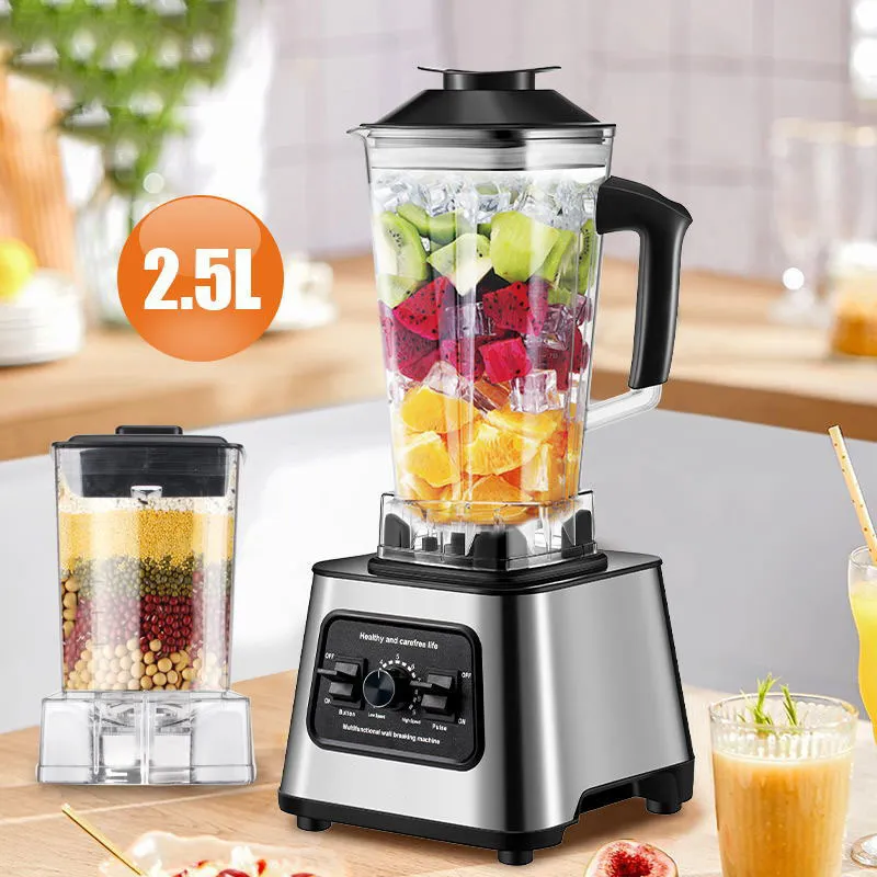 2.5L High Power Blender Ice Crusher Juicer Mixer Automatic Household Kitchen Wall Breaking Blender thumbnail 2