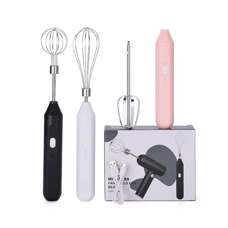 Wireless Electric eggbeater household small baking cream dispenser handheld milk frother automatic coffee mixer thumbnail 5