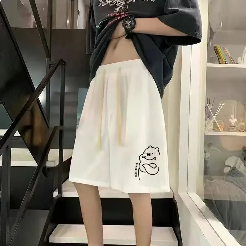 Men's Casual Shorts Summer Trendy Loose Plus Size Medium Pants Thin Outerwear Sports Five-Point Shorts thumbnail 4