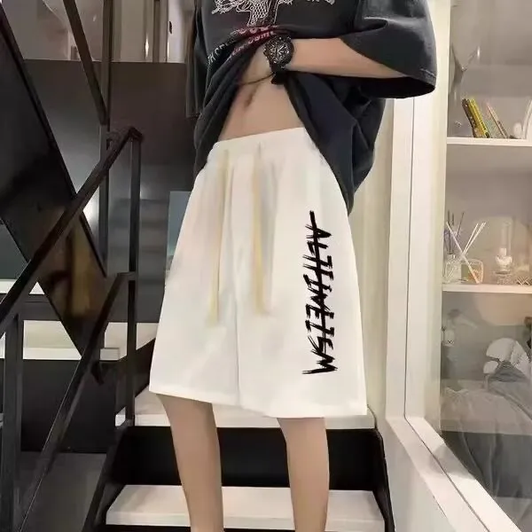 Men's Casual Shorts Summer Trendy Loose Plus Size Medium Pants Thin Outerwear Sports Five-Point Shorts thumbnail 8