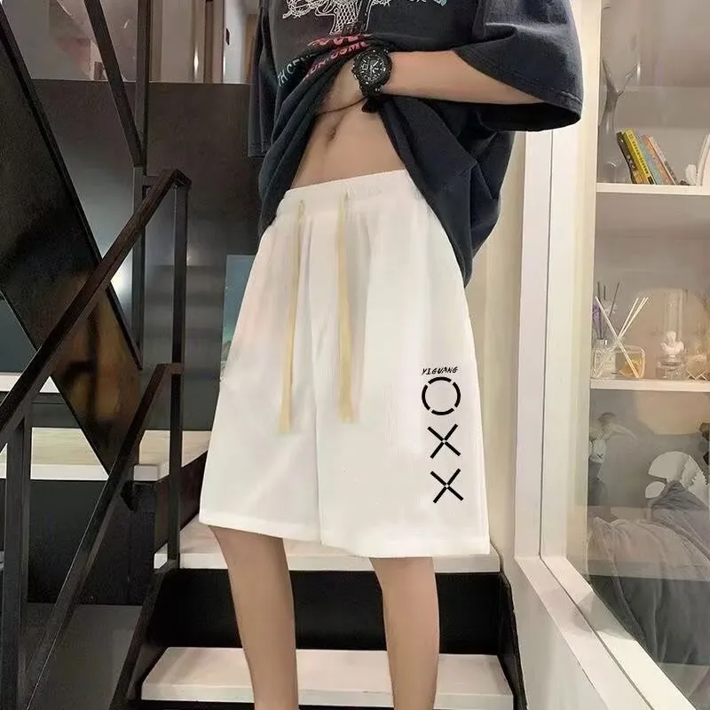 Men's Casual Shorts Summer Trendy Loose Plus Size Medium Pants Thin Outerwear Sports Five-Point Shorts thumbnail 9