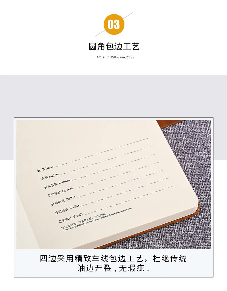 Custom logo business notebook office magnetic buckle notebook A5 stationery simple leather notebook with buckle notepad showcase 7
