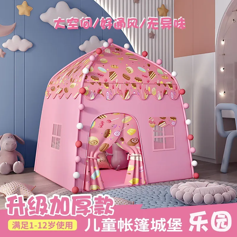 Children's Play Tent for Indoor Use: A Portable and Foldable Dream Castle for Girls and Boys, Perfect for Playdates, Home, and Birthday Gifts thumbnail 3