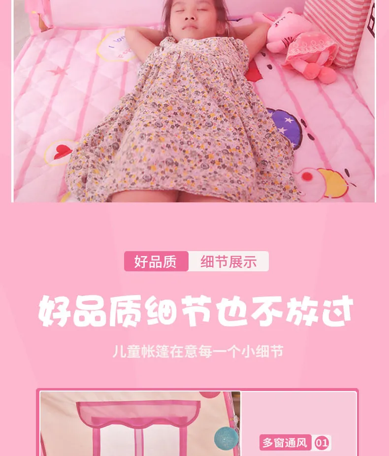 Children's Play Tent for Indoor Use: A Portable and Foldable Dream Castle for Girls and Boys, Perfect for Playdates, Home, and Birthday Gifts showcase 12