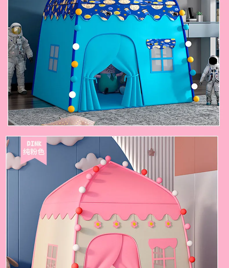 Children's Play Tent for Indoor Use: A Portable and Foldable Dream Castle for Girls and Boys, Perfect for Playdates, Home, and Birthday Gifts showcase 19