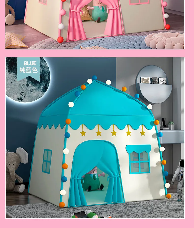 Children's Play Tent for Indoor Use: A Portable and Foldable Dream Castle for Girls and Boys, Perfect for Playdates, Home, and Birthday Gifts showcase 20