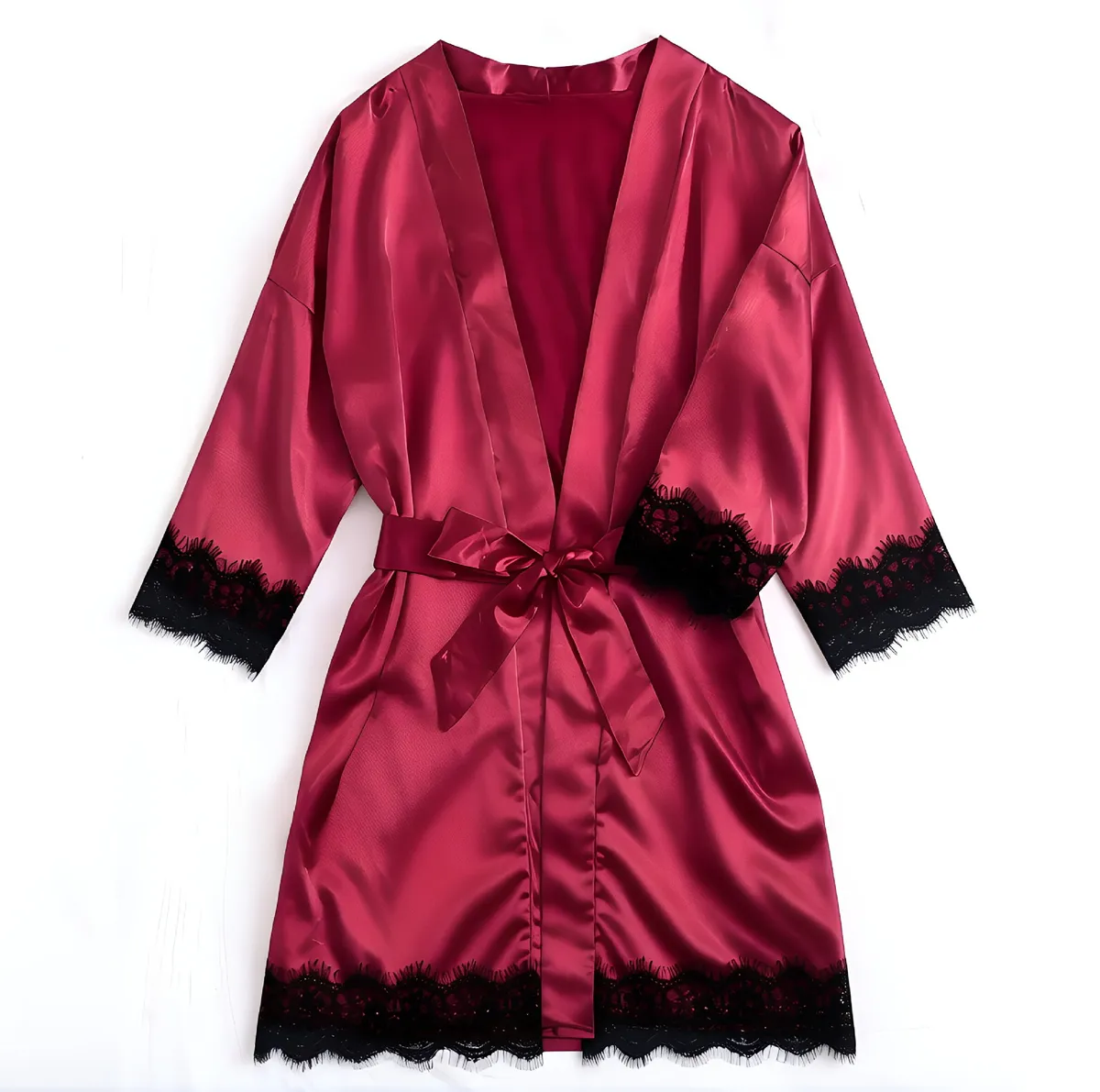 Women's Sexy Lingerie Robe Set - Erotic Sleepwear, Roleplay Costume, Open Front Nightgown - Seductive Loungewear for Bedroom showcase 6