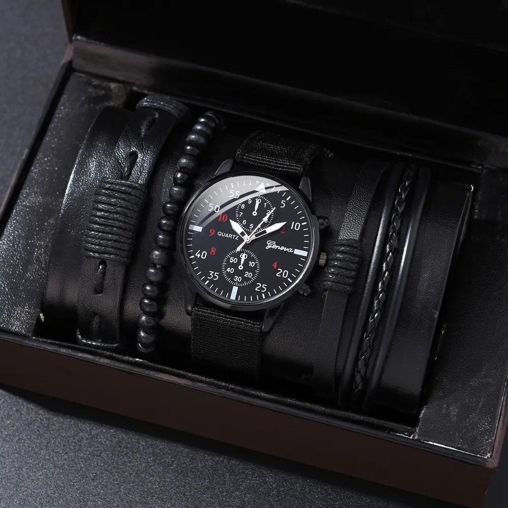 Men's Fashion Business Watch - Stainless Steel Quartz Wristwatch with Two-Eye Design - Hot Selling Foreign Trade Style thumbnail 10