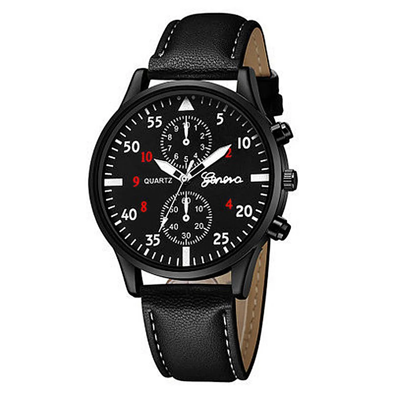 Men's Fashion Business Watch - Stainless Steel Quartz Wristwatch with Two-Eye Design - Hot Selling Foreign Trade Style showcase 12