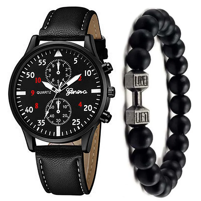 Men's Fashion Business Watch - Stainless Steel Quartz Wristwatch with Two-Eye Design - Hot Selling Foreign Trade Style showcase 13