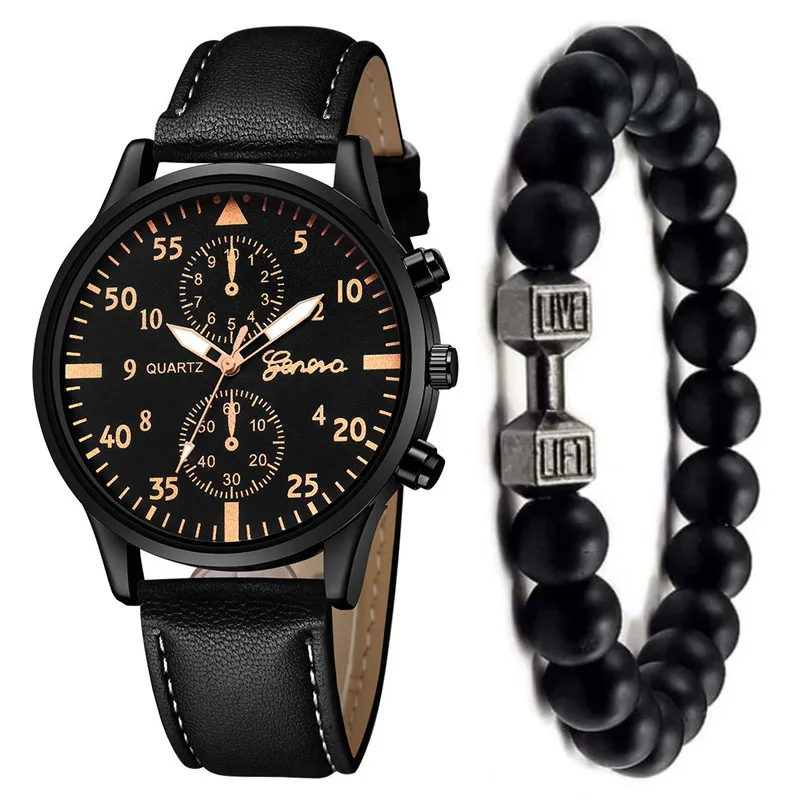 Men's Fashion Business Watch - Stainless Steel Quartz Wristwatch with Two-Eye Design - Hot Selling Foreign Trade Style showcase 15