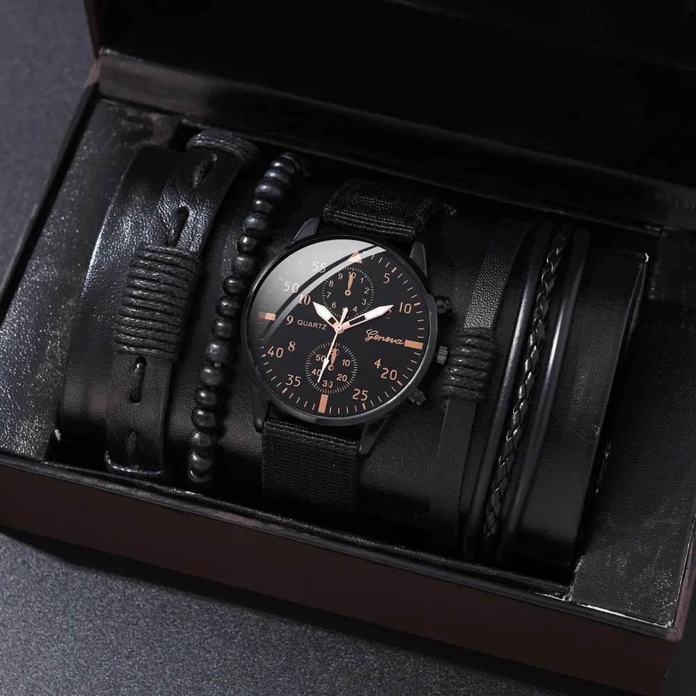 Men's Fashion Business Watch - Stainless Steel Quartz Wristwatch with Two-Eye Design - Hot Selling Foreign Trade Style thumbnail 3
