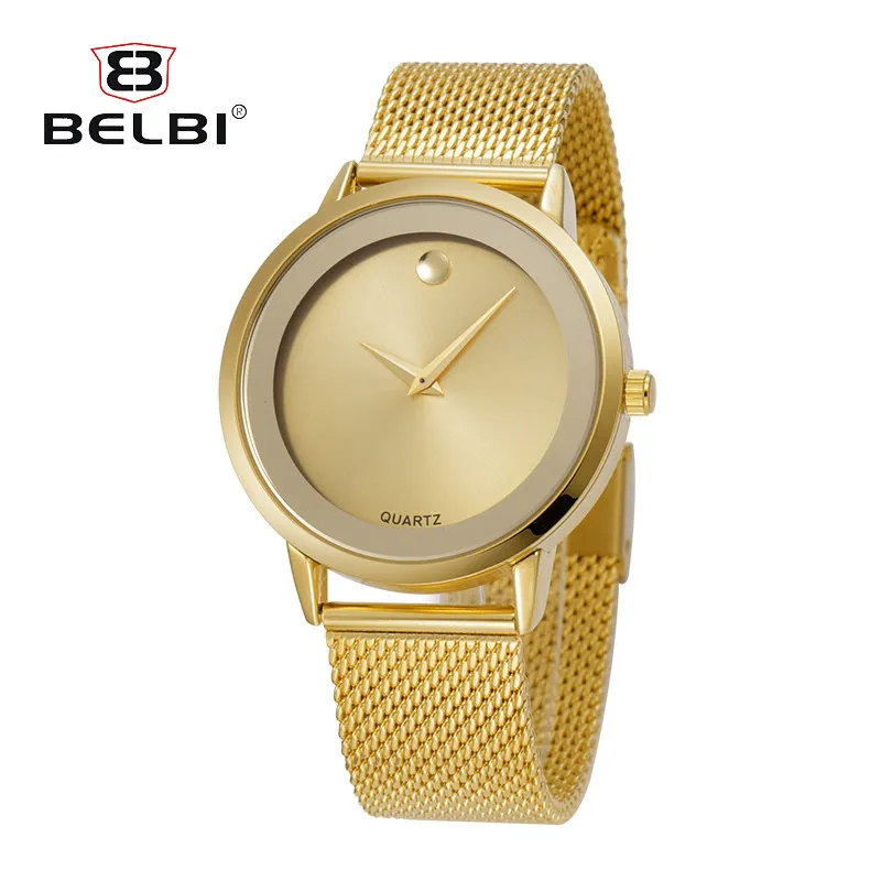 Men's Stainless Steel Mesh Strap Quartz Watch - Fashion Casual Business Wristwatch for Men - Facebook E-commerce Brand thumbnail 1