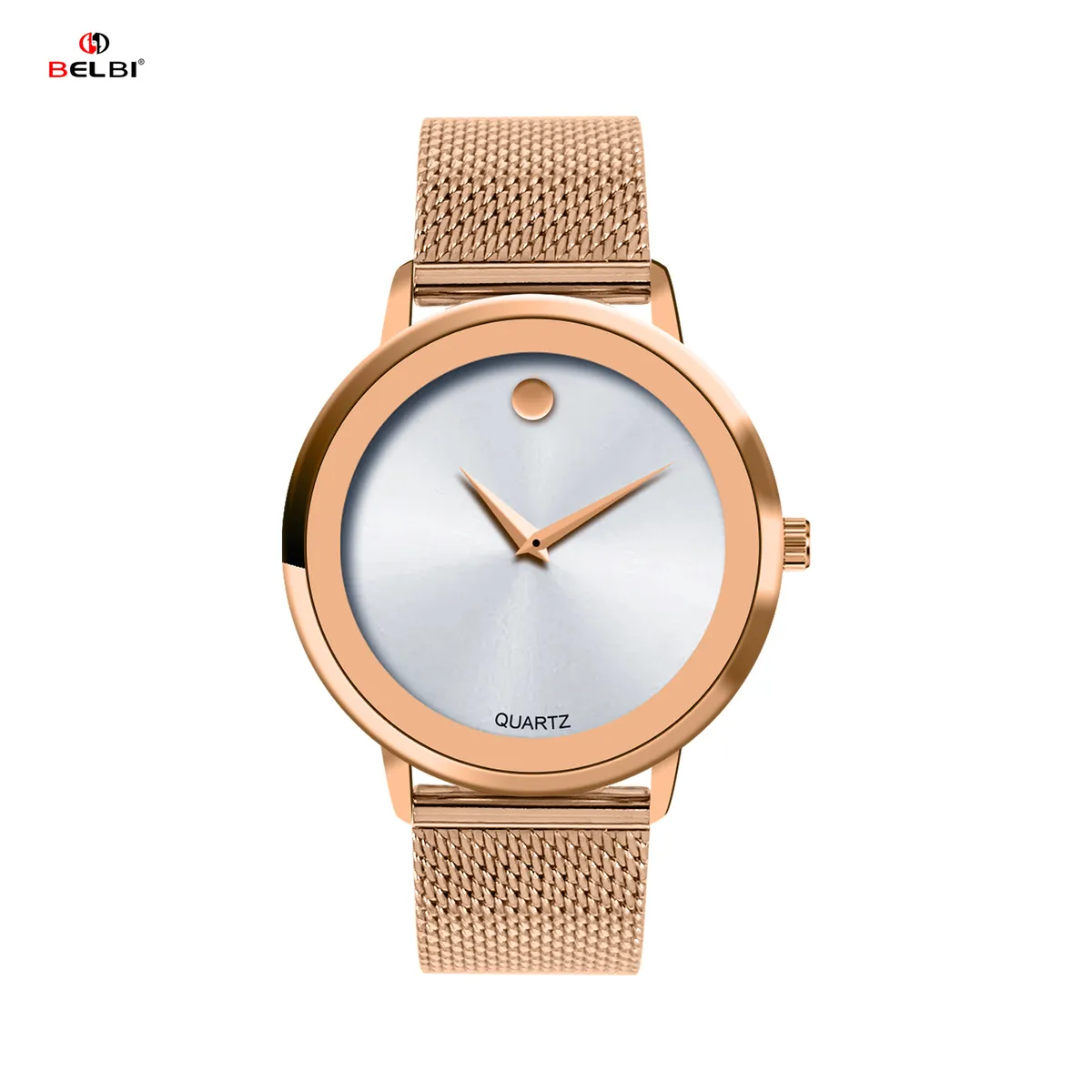Men's Stainless Steel Mesh Strap Quartz Watch - Fashion Casual Business Wristwatch for Men - Facebook E-commerce Brand showcase 19
