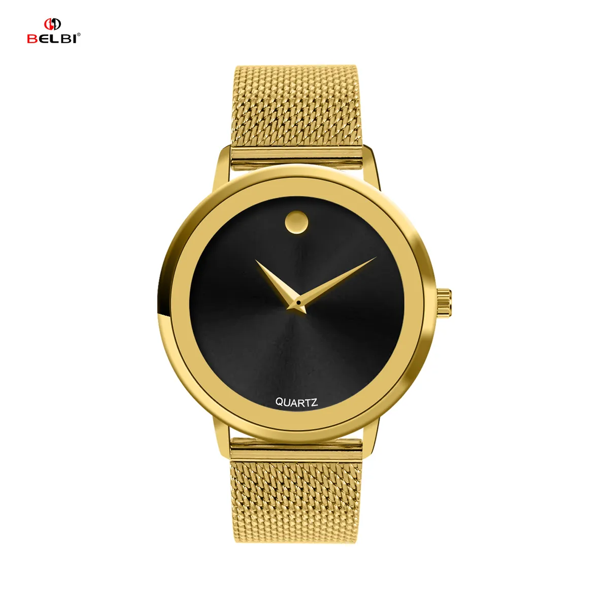 Men's Stainless Steel Mesh Strap Quartz Watch - Fashion Casual Business Wristwatch for Men - Facebook E-commerce Brand showcase 17
