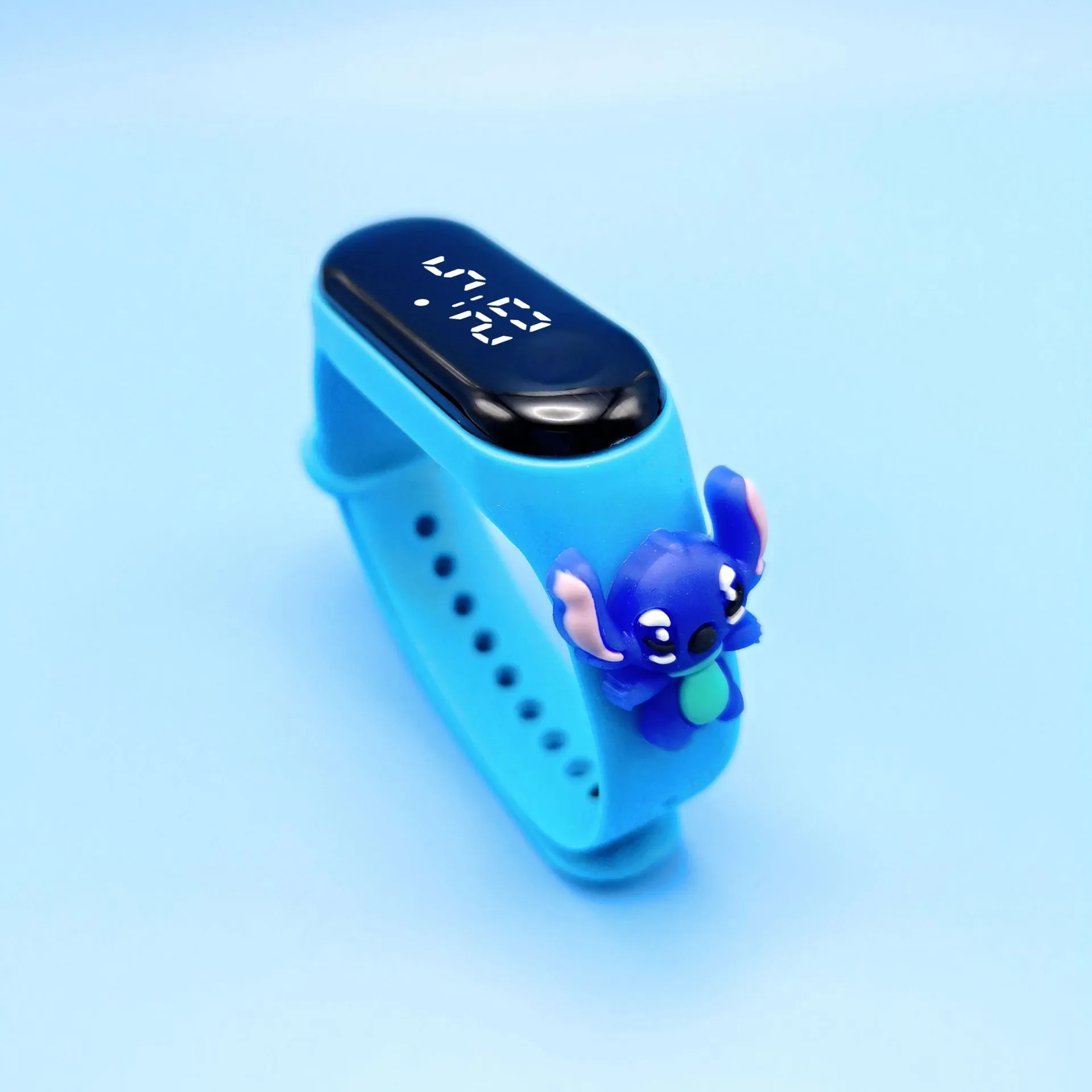 Kids Cartoon Superman LED Touch Screen Watch - Waterproof Digital Bracelet Watch for Children, Boys, Girls - Electronic Anime Doll Gift thumbnail 9